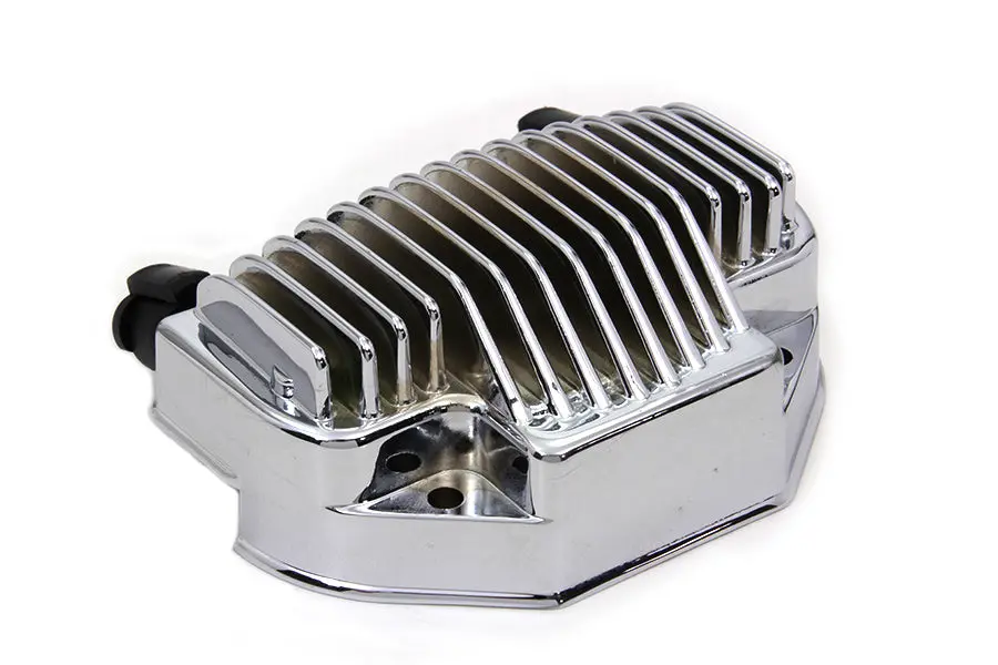 Volt Tech Chrome Regulator - V-Twin Mfg. 1