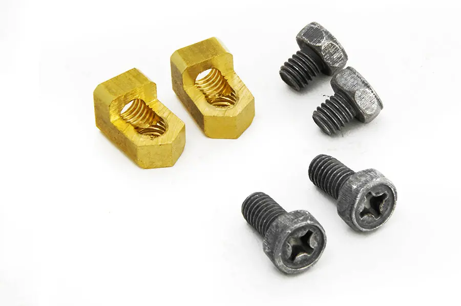 Brass Battery Terminal Adapter Kit - V-Twin Mfg. 1