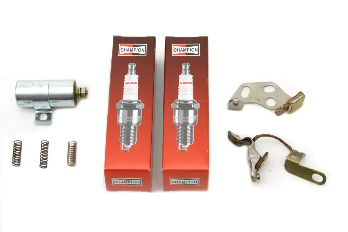 Ignition Tune Up Kit With Champion Spark Plugs - V-Twin Mfg. 1