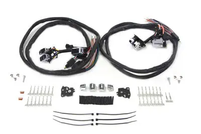 Handlebar Switch Kit Chrome With 60 Inch Wires - V-Twin Mfg. 1