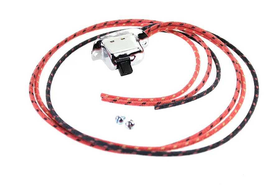 Chrome Hi-Lo Beam Handlebar Switch - V-Twin Mfg. 1
