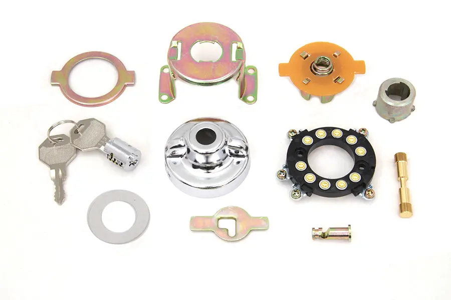 Fat Bob Ignition Switch Component Kit - V-Twin Mfg. 1