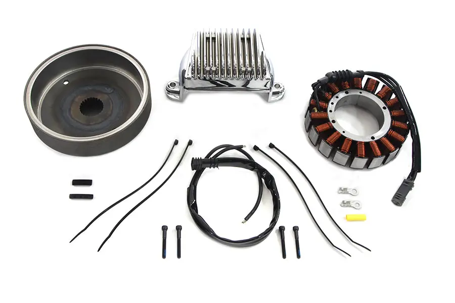 Alternator Charging System Kit 50 Amp - V-Twin Mfg. 1