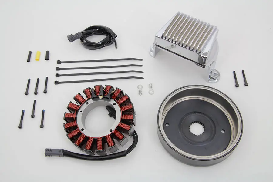 Alternator Charging System Kit 50 Amp - V-Twin Mfg. 1