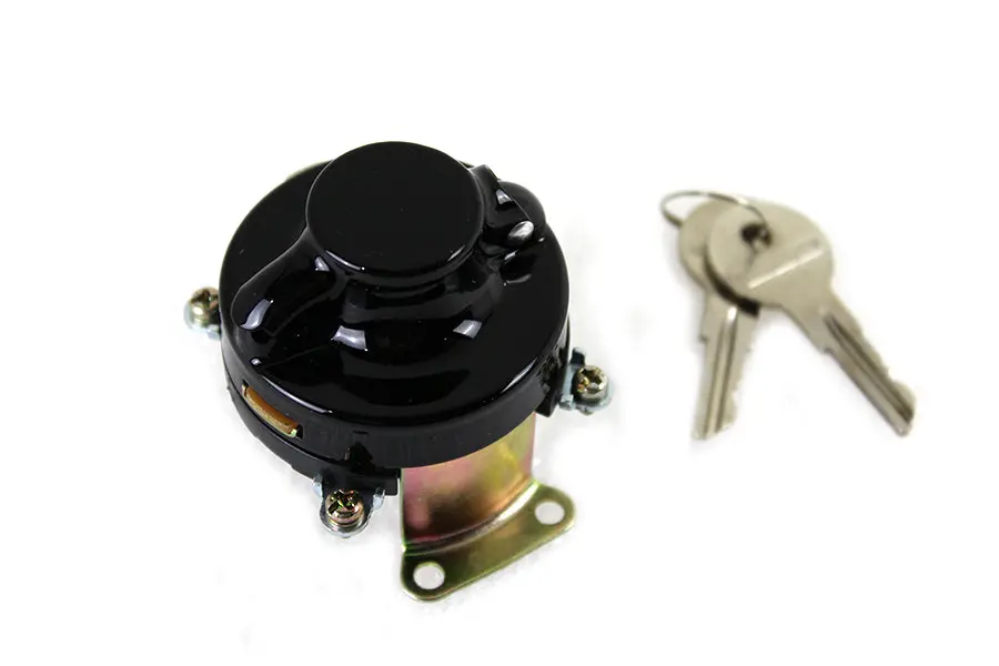 Black Ignition Switch With 5 Terminals - V-Twin Mfg. 1