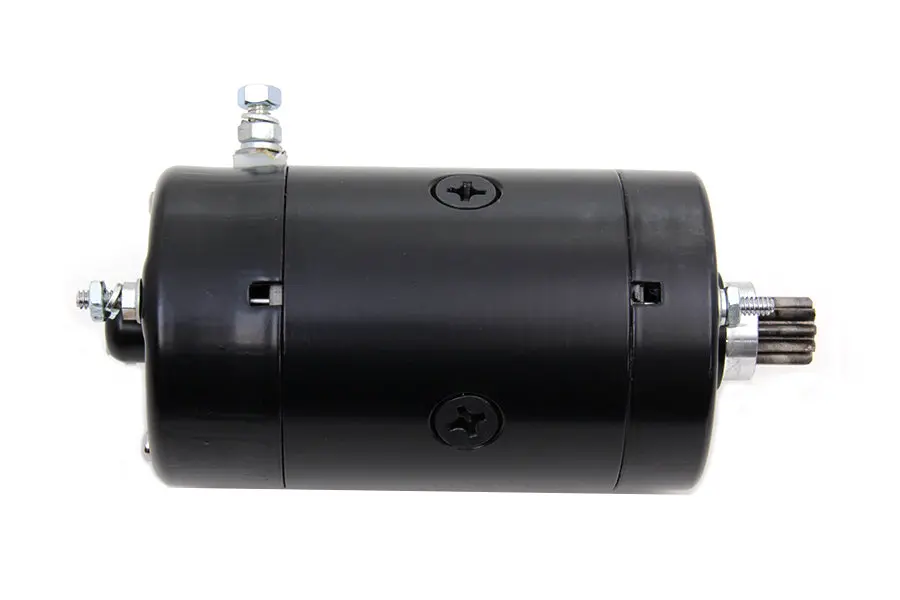 Hitachi Type Black Starter Motor - V-Twin Mfg. 1