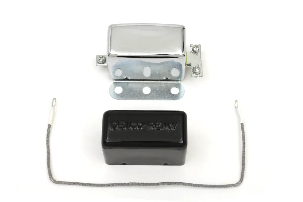 Delco Remy 12 Volt Look Alike 2-Brush Relay - V-Twin Mfg. 1