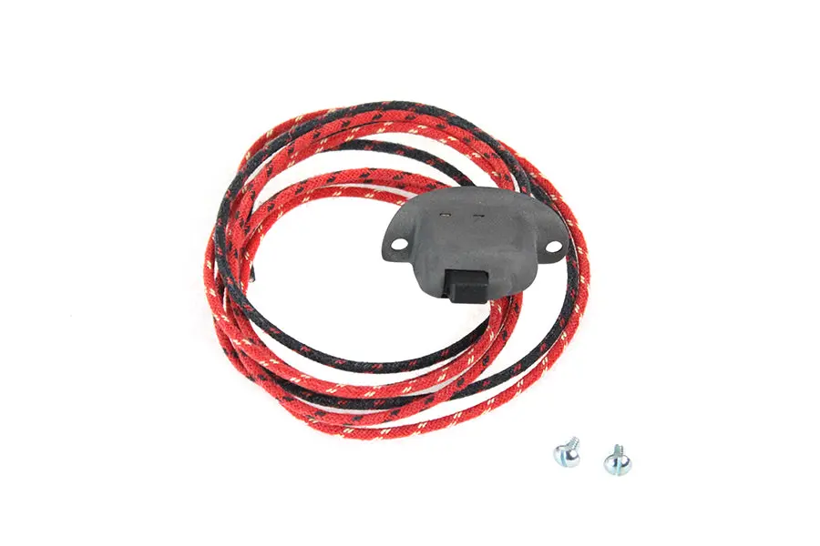 Replica Dimmer Switch Parkerized With Cloth Wires - V-Twin Mfg. 1