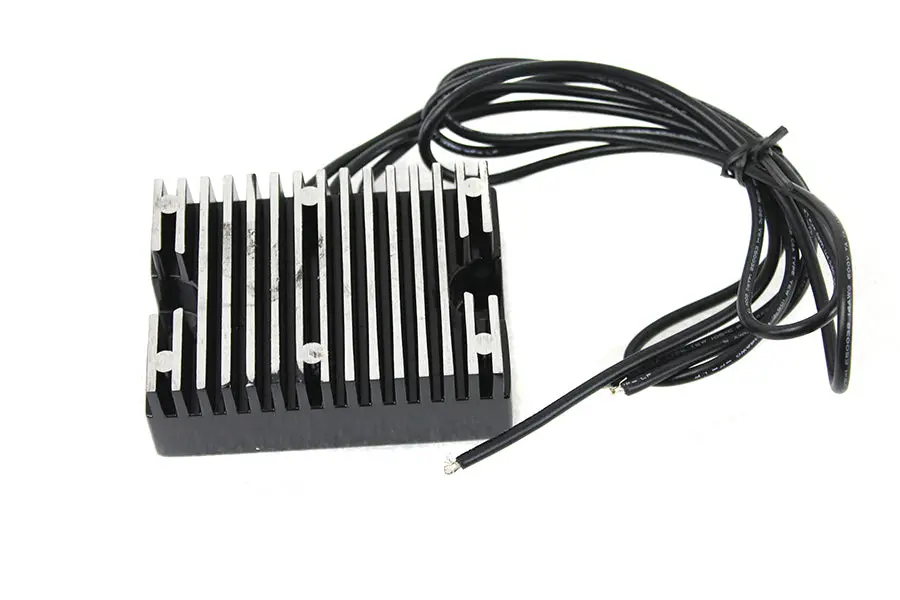 12 Volt Electronic Regulator Black - V-Twin Mfg. 1