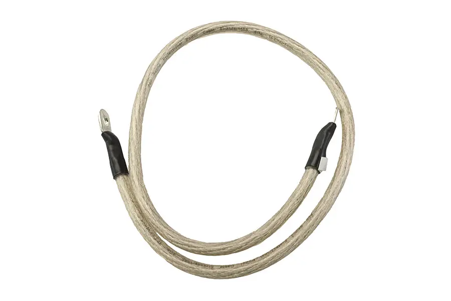 Clear 33 Inch Flexible Battery Cable - V-Twin Mfg. 1