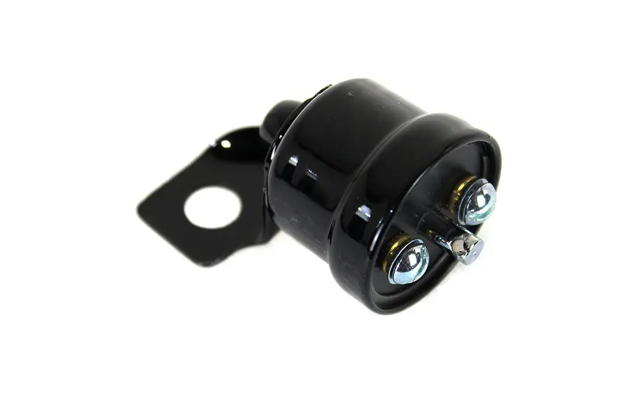Replica Mechanical Brake Light Switch Gloss Black - V-Twin Mfg. 1