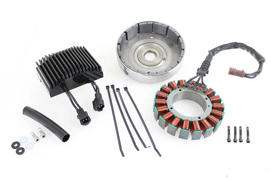 Flt 56 Amp Three Phase Alternator Kit - V-Twin Mfg. 1