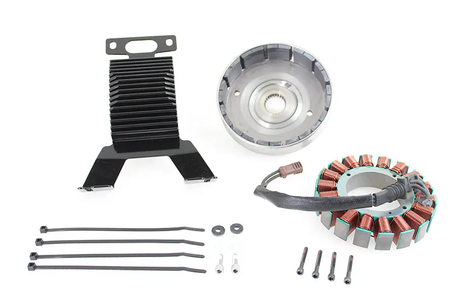 Flt 56 Amp Three Phase Alternator Kit - V-Twin Mfg. 1