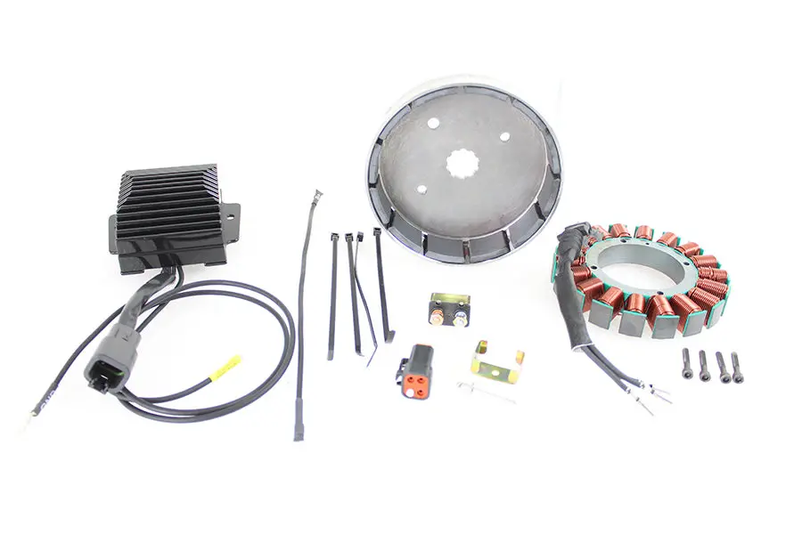 Fxst, Flst 45 Amp Three Phase Alternator Kit - V-Twin Mfg. 1