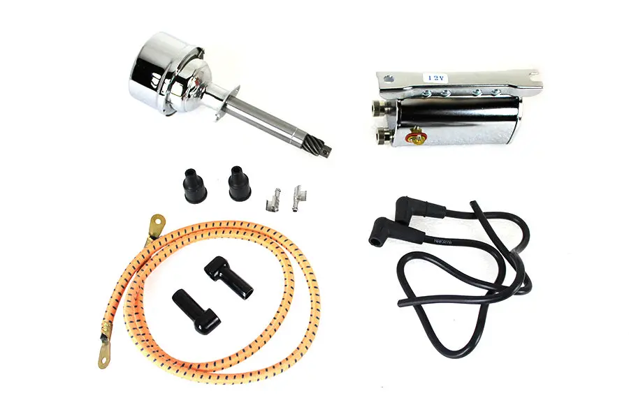 12 Volt Distributor And Coil Kit - V-Twin Mfg. 1