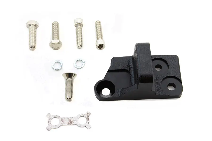 Transmission And Starter Mount Kit Black - V-Twin Mfg. 1