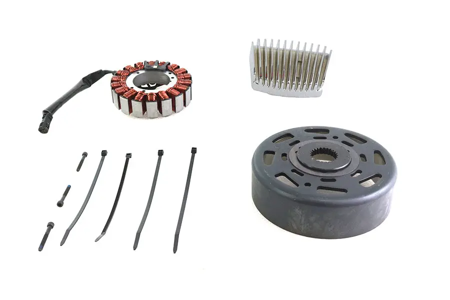 Alternator Charging System Kit 50 Amp - V-Twin Mfg. 1