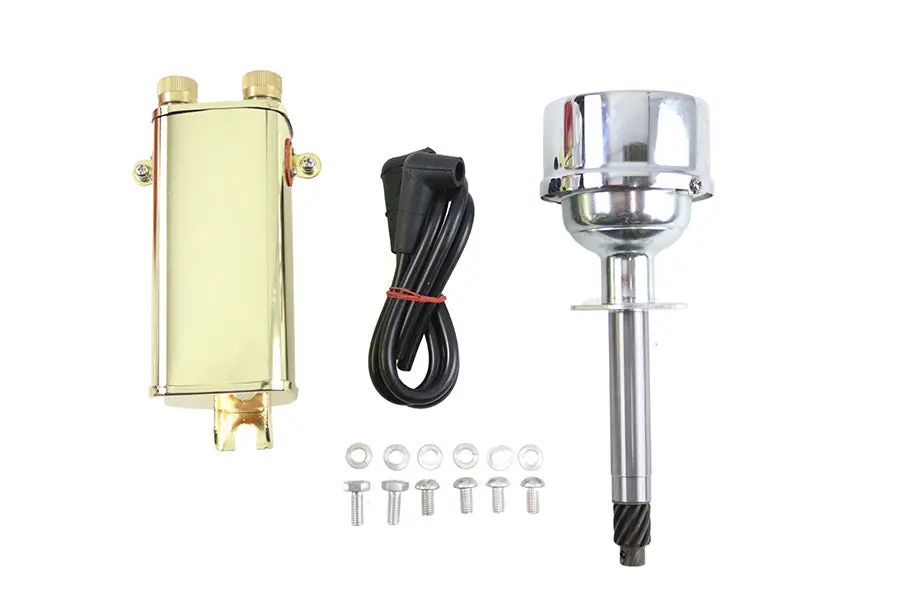 Panhead 6 Volt Brass Coil Kit - V-Twin Mfg. 1