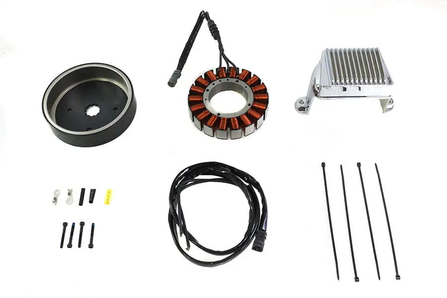 Volt Tech Alternator Charging System Kit 50 Amp - V-Twin Mfg. 1