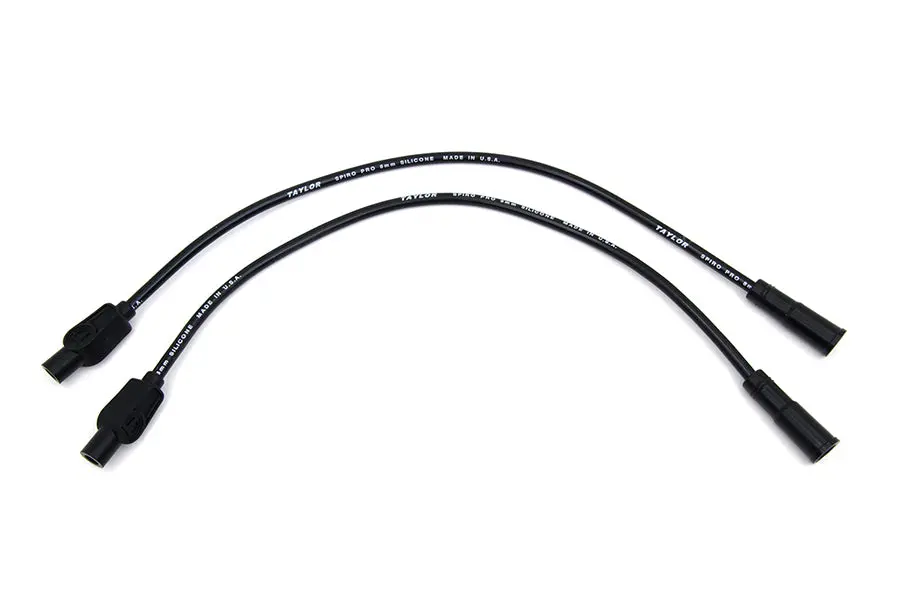Sumax Spark Plug Wire Set 8Mm Black - V-Twin Mfg. 1