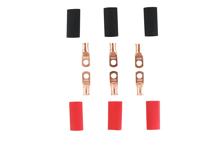 #4 Copper Wire Lug Set - V-Twin Mfg. 1