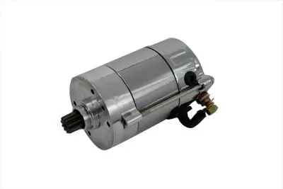 Hitachi Type Chrome 1.4Kw Starter Motor - V-Twin Mfg. 1