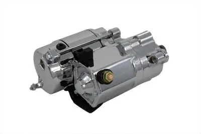 Volt Tech Starter Motor 1.4Kw Chrome - V-Twin Mfg. 1