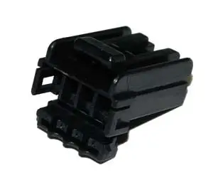 Amp Socket Wiring Housing 4 Position - V-Twin Mfg. 1