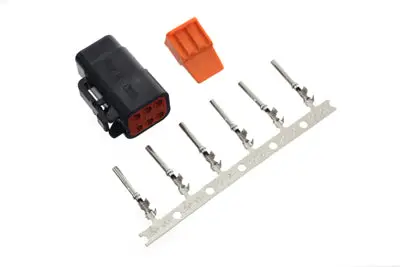 Deutsch Wiring Socket Housing Kit 6 Position - V-Twin Mfg. 1
