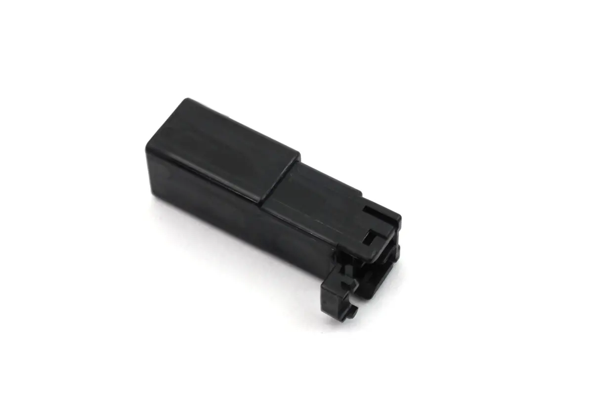 Amp 040 Series Wiring Connector 2-Wire Plug Housing - V-Twin Mfg. 1
