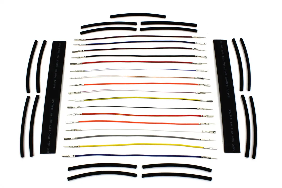 Handlebar Wiring Harness 8 Inch Extension Kit - V-Twin Mfg. 1