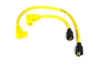 Sumax Yellow 8Mm Spark Plug Wire Set - V-Twin Mfg. 1