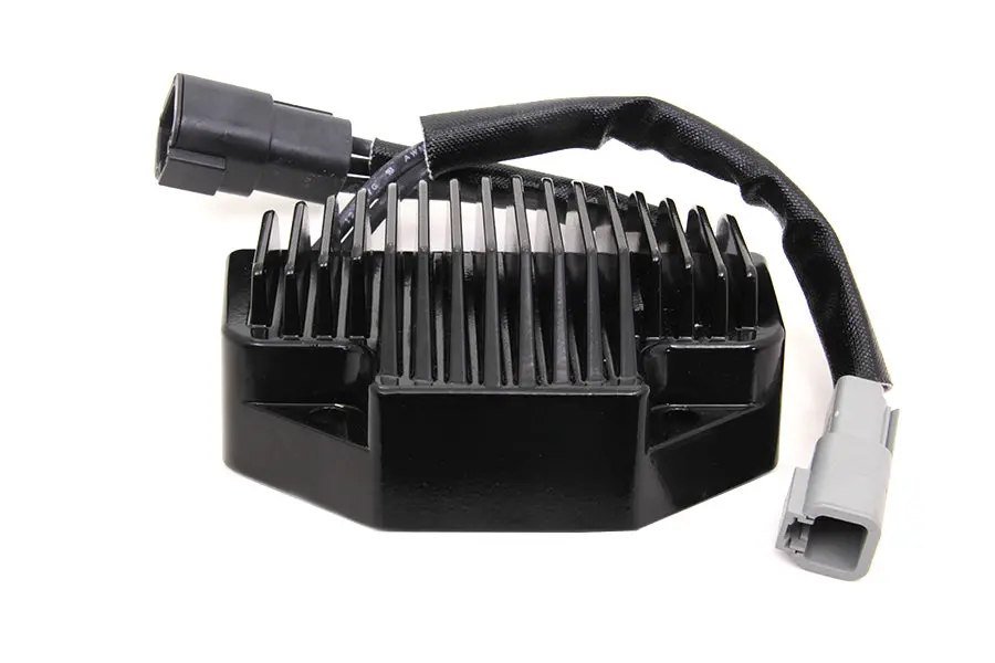 Volt Tech Regulator Black - V-Twin Mfg. 1