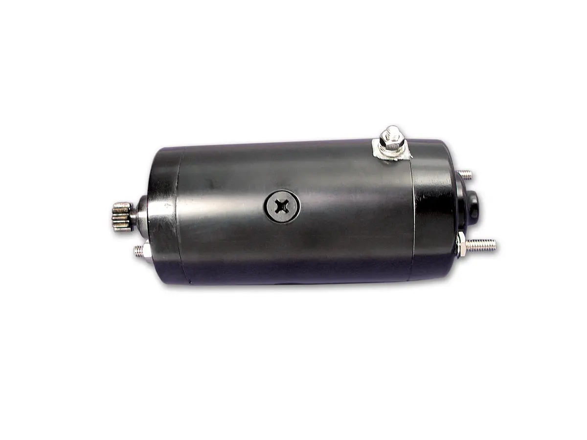 Prestolite Black Starter Motor - V-Twin Mfg. 1