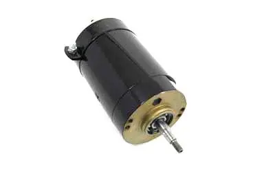 Black 12 Volt 2-Brush Generator - V-Twin Mfg. 1