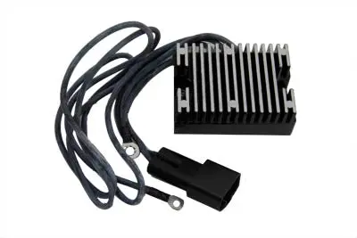 Volt Tech Regulator Black - V-Twin Mfg. 1