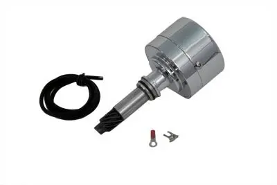 Xl And Side Valve Auto Advance Distributor Assembly Chrome - V-Twin Mfg. 1