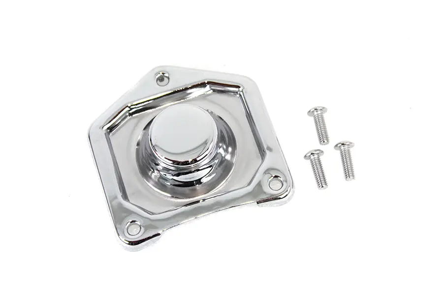 Solenoid End Cover Chrome - V-Twin Mfg. 1