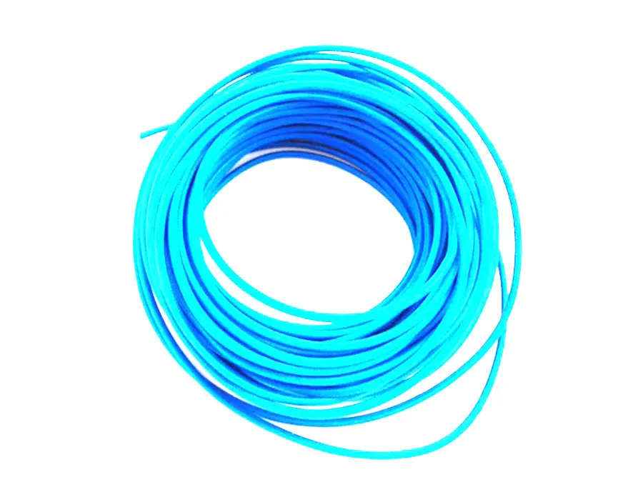 Pure Blue 25' Braided Wire - V-Twin Mfg. 1