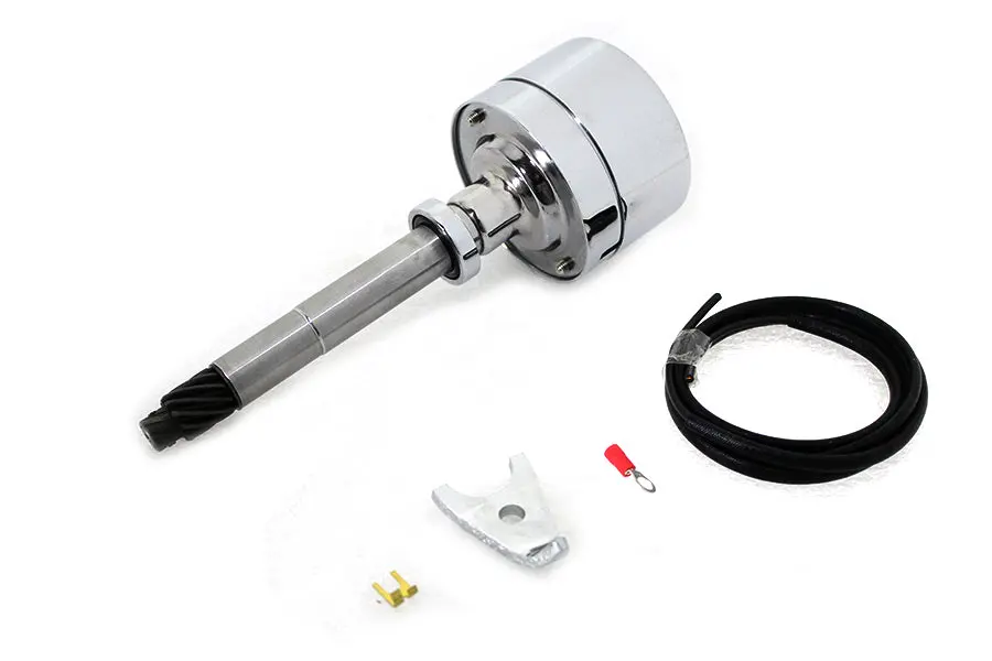 V-Fire Big Twin Overhead Valve Auto Advance Distributor Zinc - V-Twin Mfg. 1