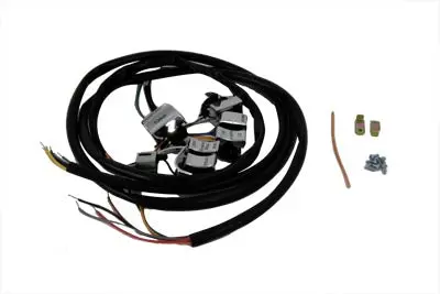 Chrome 48 Inch Handlebar Switch Kit - V-Twin Mfg. 1