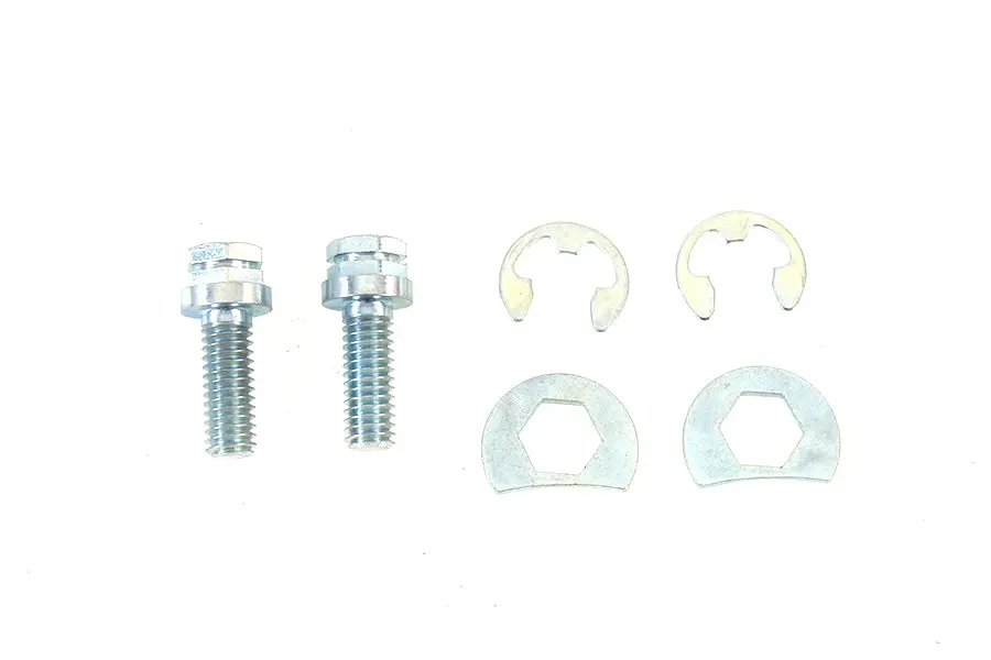 Exhaust Pipe Locking Bolt Mounting Kit Zinc - V-Twin Mfg. 1