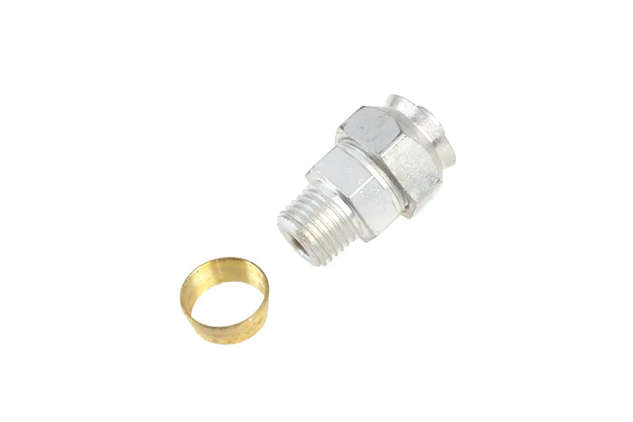 Oil Tank Line Connector - V-Twin Mfg. 1