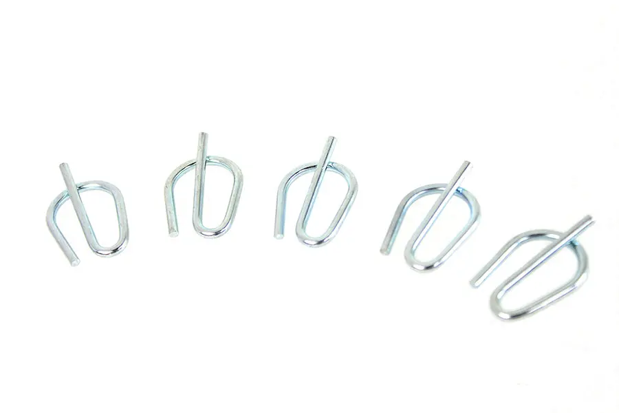 Zinc Plated Rear Axle Spring Clips - V-Twin Mfg. 1