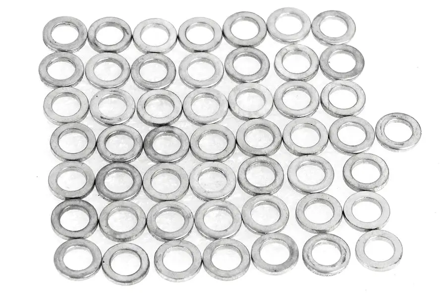Zinc Plated Flat Washer 1/4 Inch Inner Diameter - V-Twin Mfg. 1