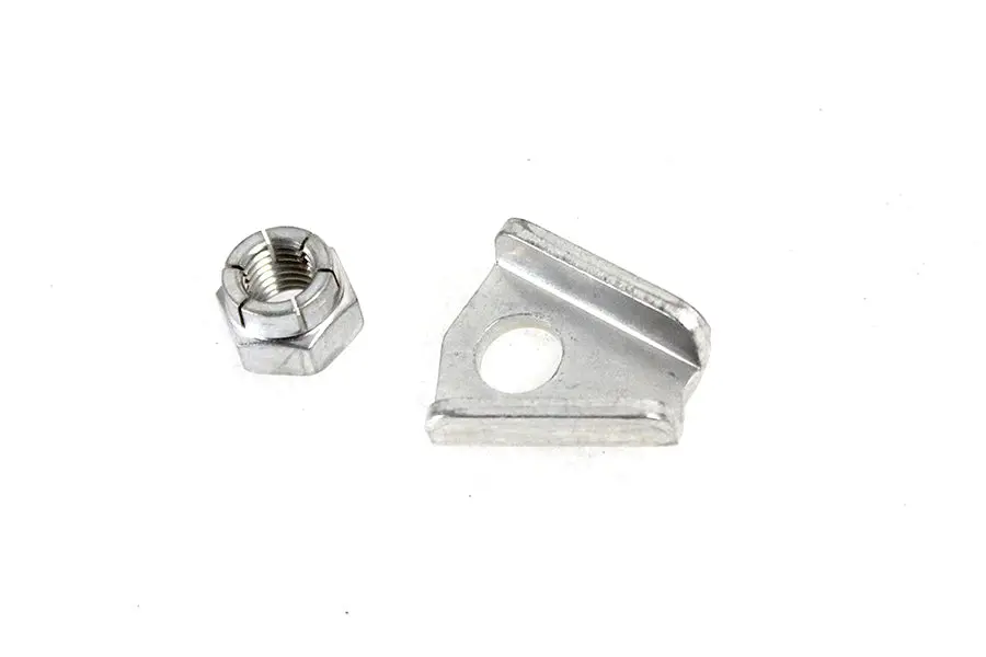 Brake Cable Clevis Clamp And Nut Set - V-Twin Mfg. 1