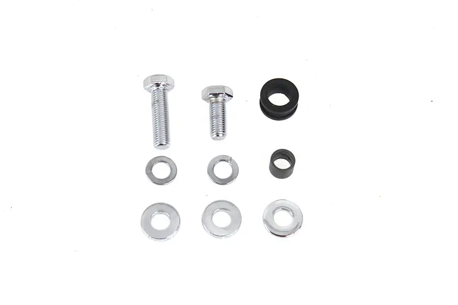 Rear Chain Guard Mounting Kit Chrome Plated - V-Twin Mfg. 1