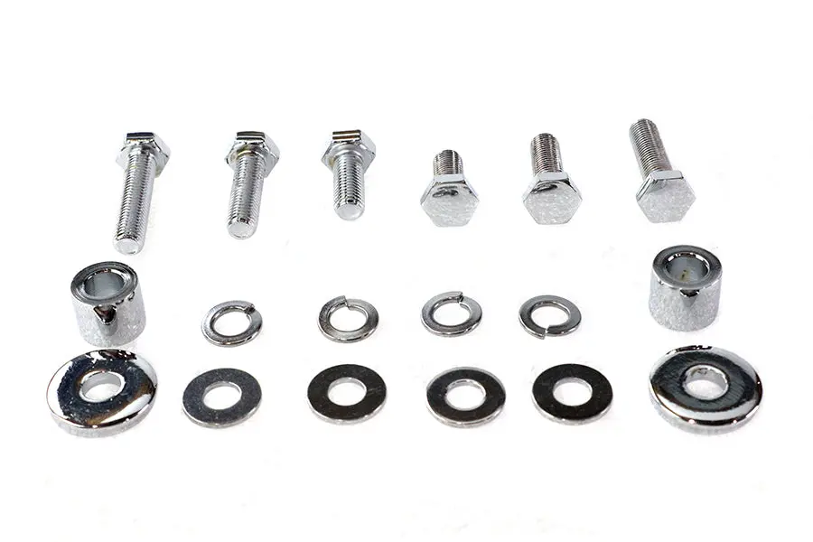 Spotlamp Mounting Kit Chrome Plated - V-Twin Mfg. 1