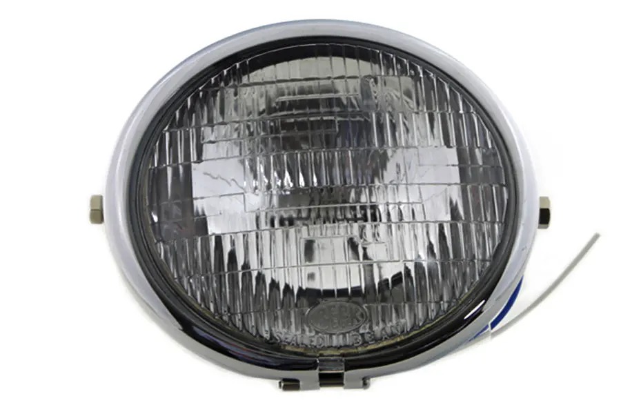 5-3/4 Inch Round Headlamp Assembly - V-Twin Mfg. 1