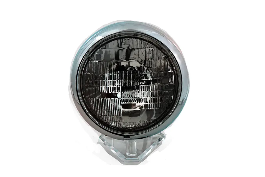 7 Inch Round Headlamp 12 Volt - V-Twin Mfg. 1